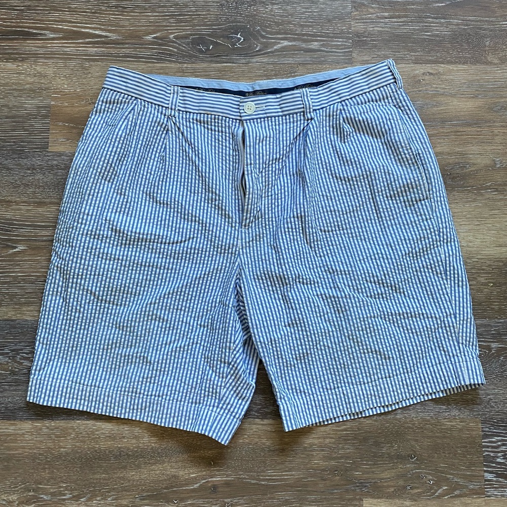 Brooks Brothers Genuine Seersucker Striped Shorts